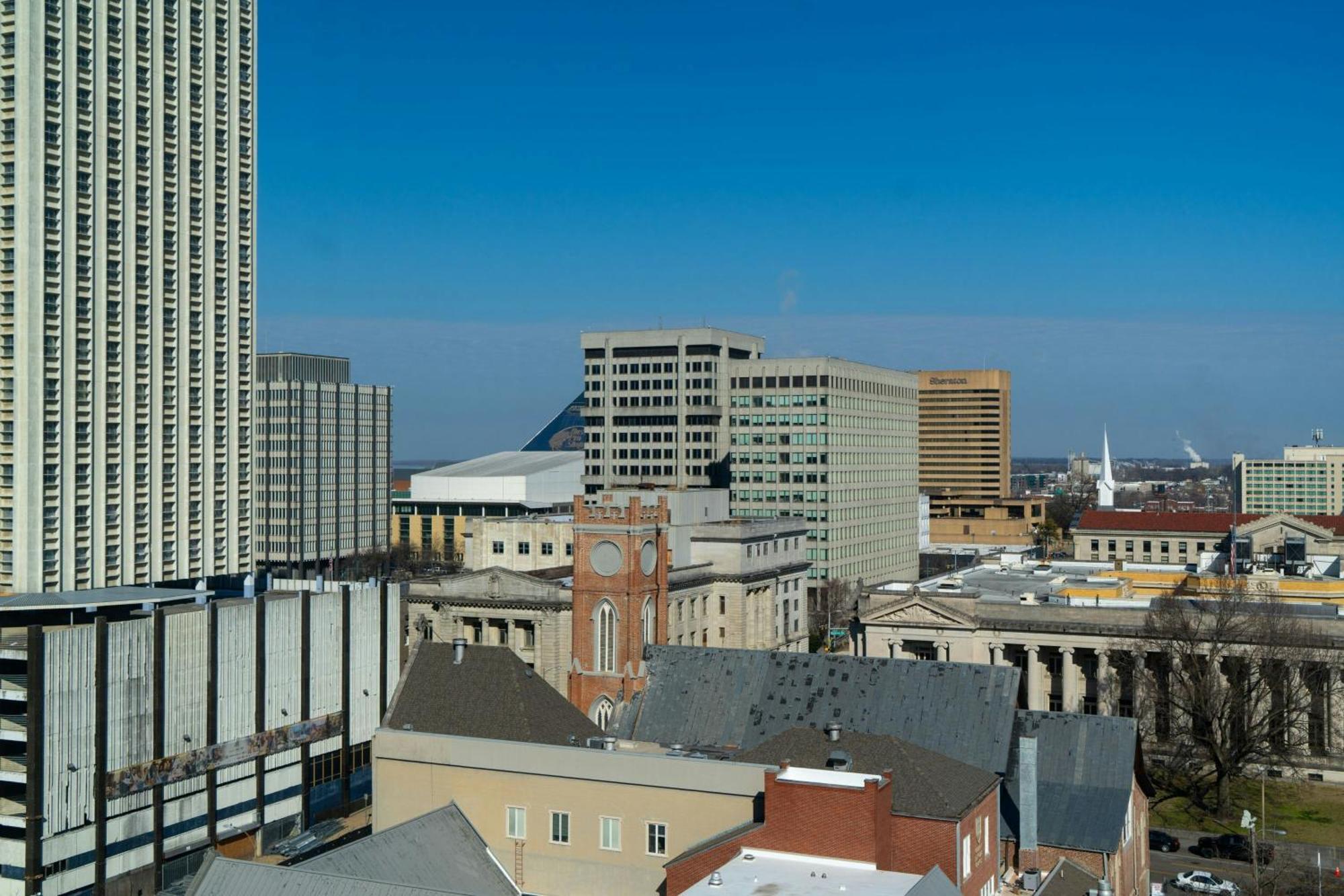 Hotel Aloft Memphis Downtown Exterior foto
